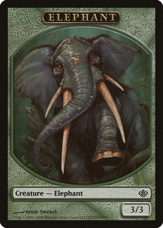 Elephant Token [Duel Decks: Garruk vs. Liliana Tokens] | Arkham Games and Comics