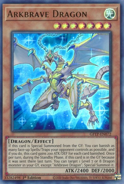 Arkbrave Dragon [GFTP-EN072] Ultra Rare | Arkham Games and Comics