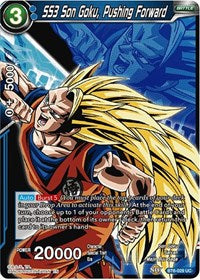 SS3 Son Goku, Pushing Forward [BT6-029] | Arkham Games and Comics