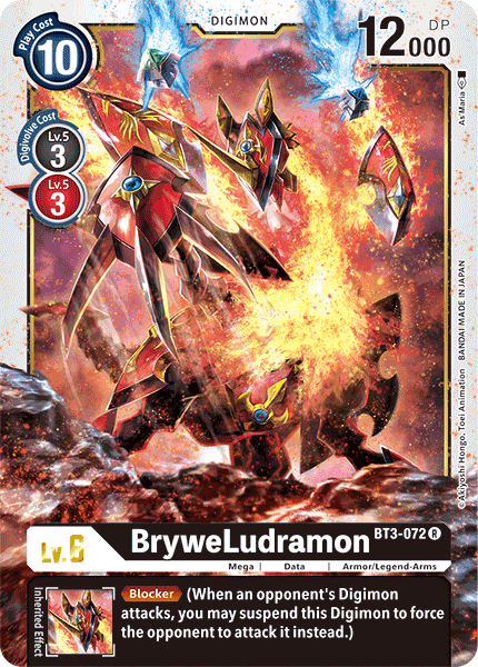 BryweLudramon [BT3-072] [Release Special Booster Ver.1.5] | Arkham Games and Comics