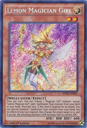 Lemon Magician Girl [MVP1-ENS51] Secret Rare | Arkham Games and Comics