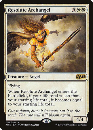 Resolute Archangel [Magic 2015] | Arkham Games and Comics