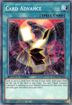 Card Advance [SGX1-END16] Common | Arkham Games and Comics