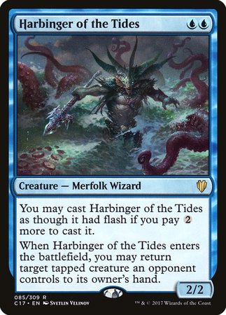 Harbinger of the Tides [Commander 2017] | Arkham Games and Comics