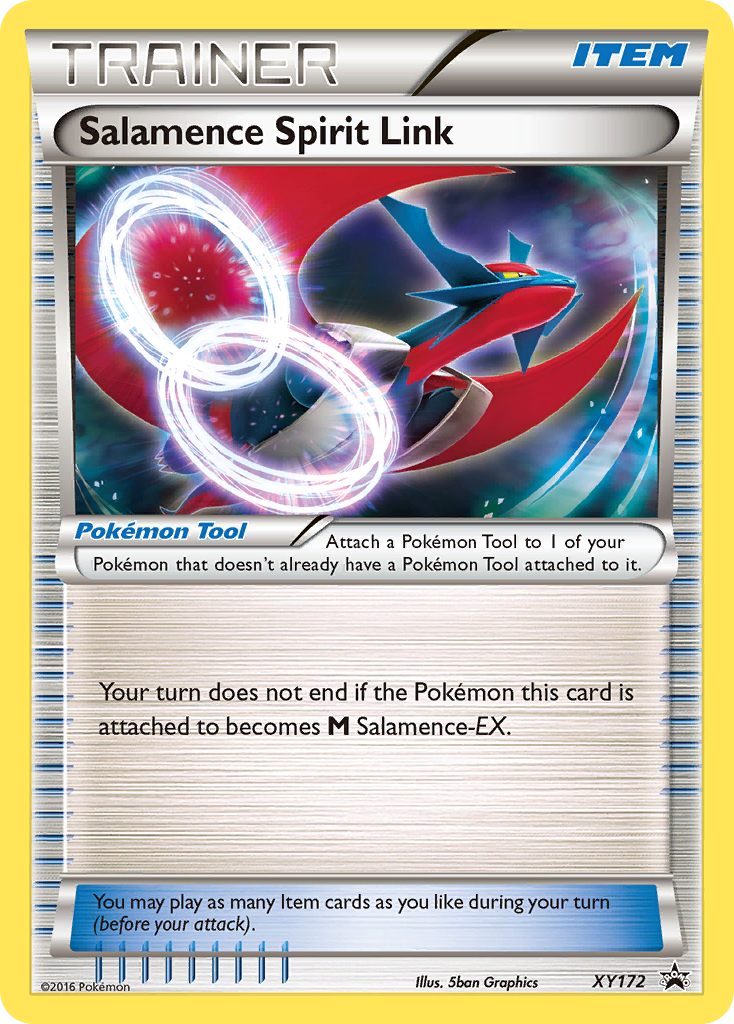 Salamence Spirit Link (XY172) [XY: Black Star Promos] | Arkham Games and Comics