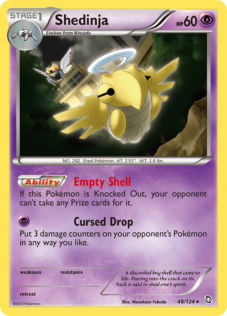 Shedinja (48/124) [Black & White: Dragons Exalted] | Arkham Games and Comics