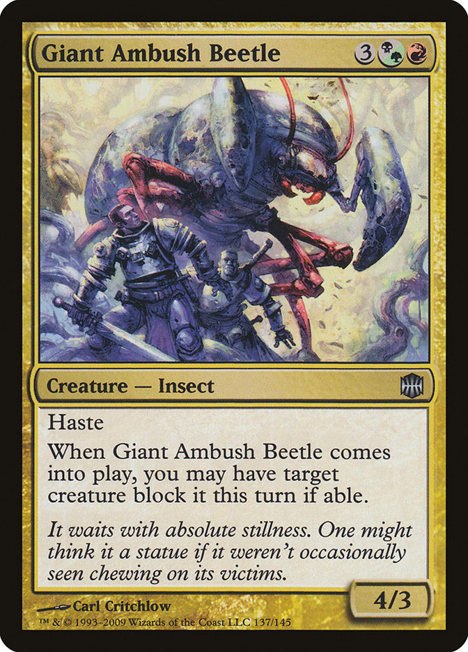 Giant Ambush Beetle [Alara Reborn] | Arkham Games and Comics