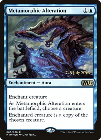 Metamorphic Alteration [Core Set 2019 Promos] | Arkham Games and Comics