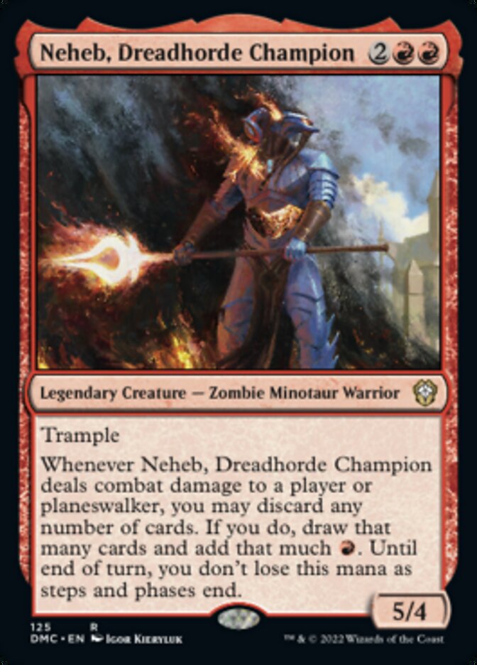 Neheb, Dreadhorde Champion [Dominaria United Commander] | Arkham Games and Comics