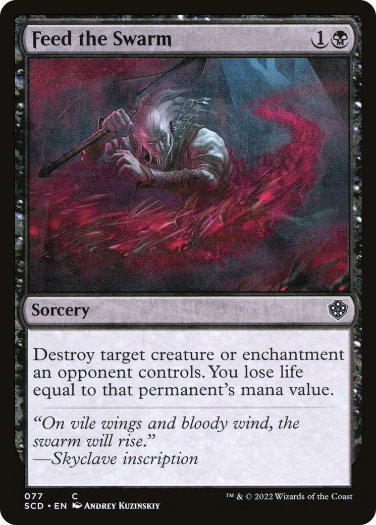 Feed the Swarm [Starter Commander Decks] | Arkham Games and Comics