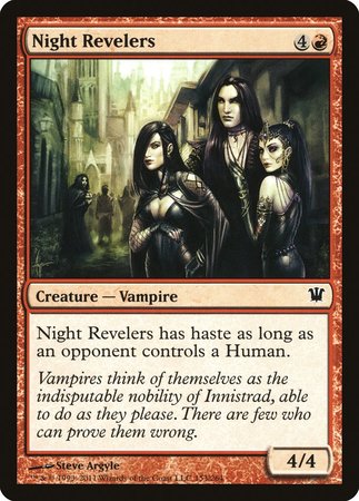 Night Revelers [Innistrad] | Arkham Games and Comics