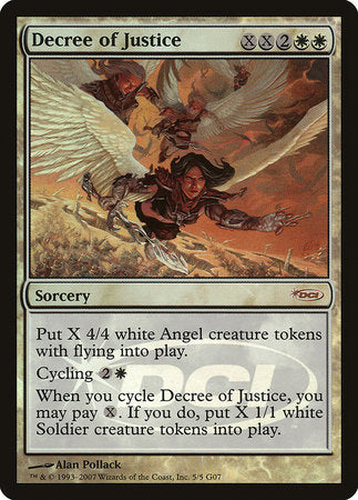 Decree of Justice [Judge Gift Cards 2007] | Arkham Games and Comics