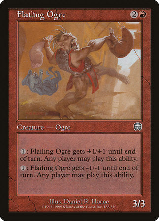 Flailing Ogre [Mercadian Masques] | Arkham Games and Comics