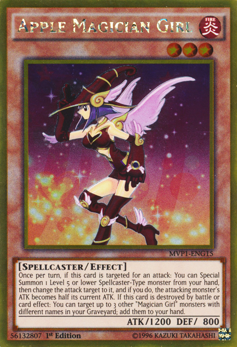 Apple Magician Girl [MVP1-ENG15] Gold Rare | Arkham Games and Comics