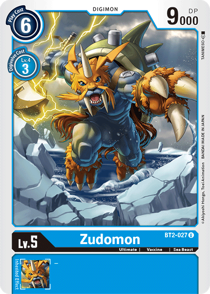 Zudomon [BT2-027] [Release Special Booster Ver.1.5] | Arkham Games and Comics