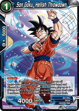 Son Goku, Hellish Throwdown (Common) [BT13-056] | Arkham Games and Comics