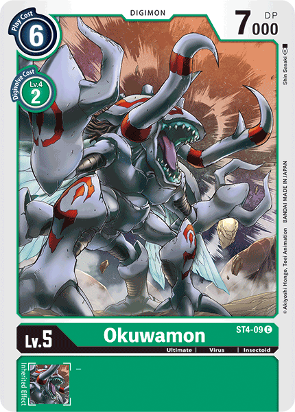 Okuwamon [ST4-09] [Starter Deck: Giga Green] | Arkham Games and Comics