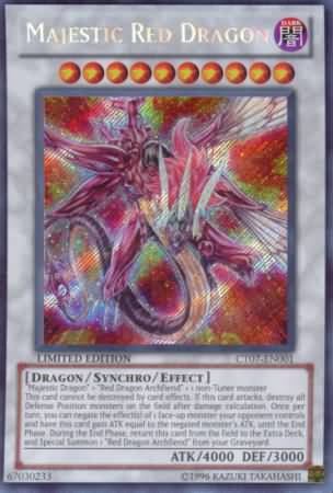 Majestic Red Dragon [CT07-EN001] Secret Rare | Arkham Games and Comics