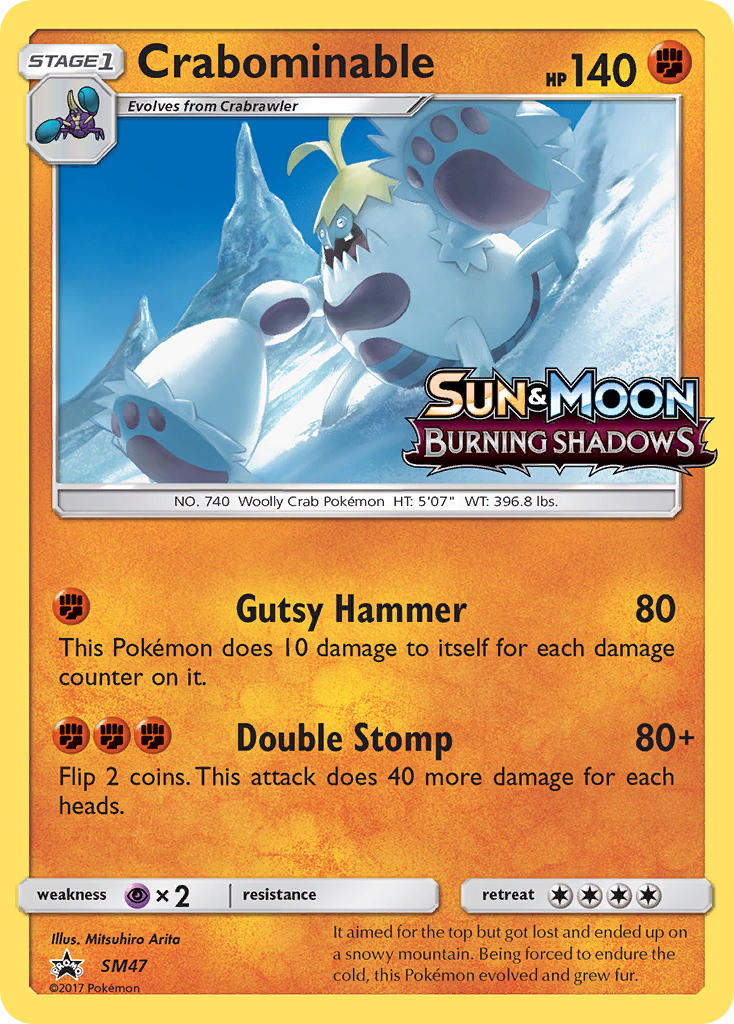 Crabominable (SM47) [Sun & Moon: Black Star Promos] | Arkham Games and Comics