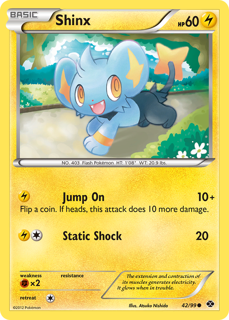 Shinx (42/99) [Black & White: Next Destinies] | Arkham Games and Comics