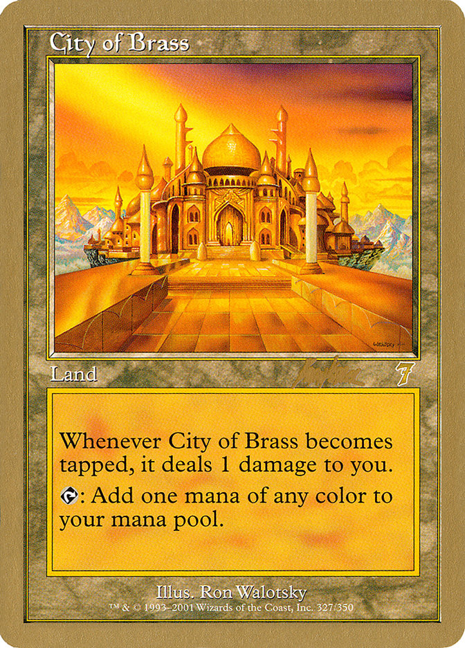 City of Brass (Brian Kibler) [World Championship Decks 2002] | Arkham Games and Comics