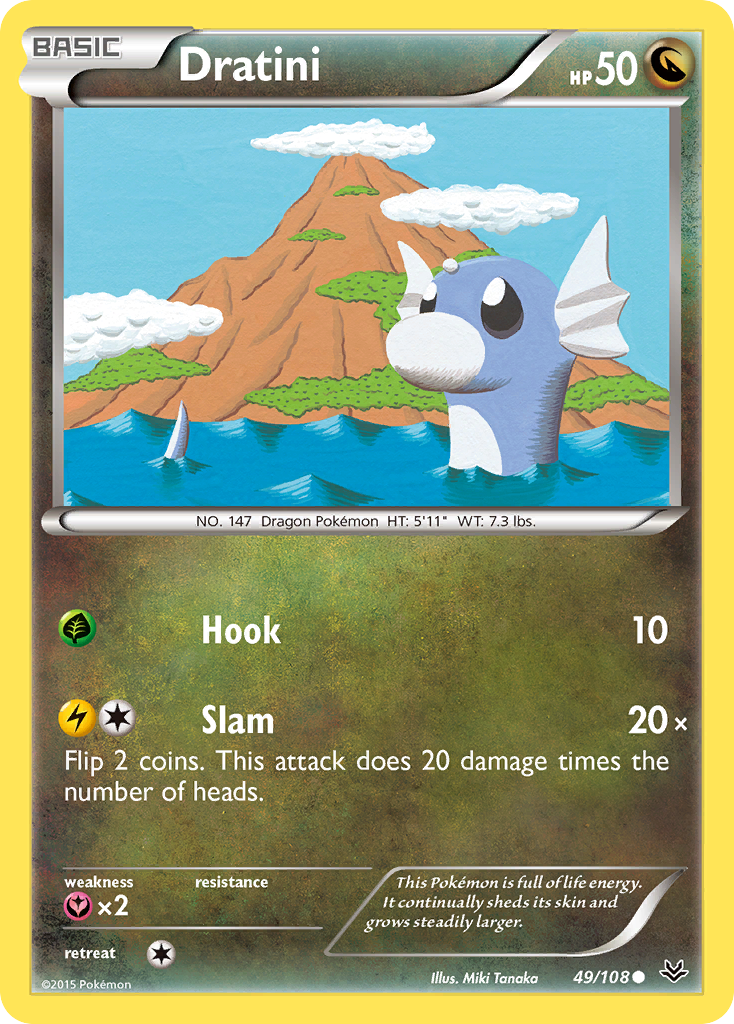 Dratini (49/108) [XY: Roaring Skies] | Arkham Games and Comics