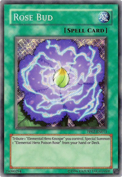 Rose Bud [PP02-EN011] Secret Rare | Arkham Games and Comics