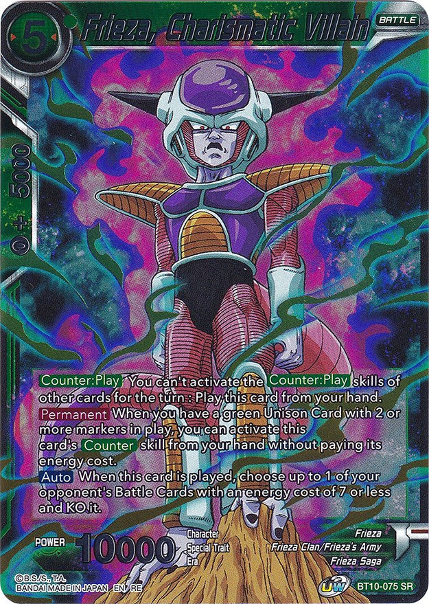 Frieza, Charismatic Villain (BT10-075) [Ultimate Deck 2022] | Arkham Games and Comics