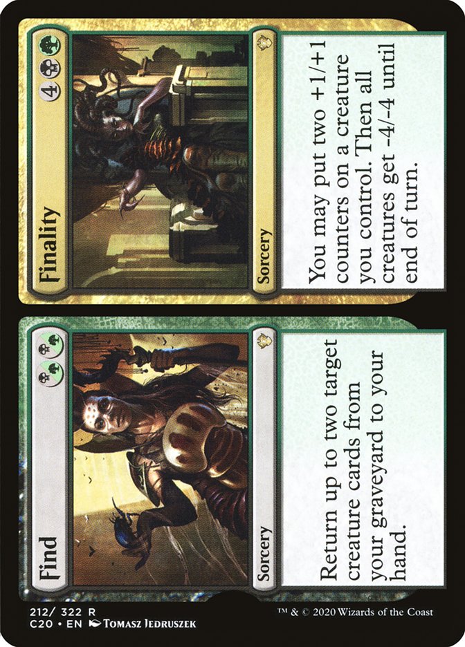 Find // Finality [Commander 2020] | Arkham Games and Comics