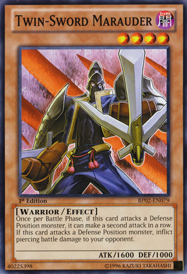 Twin-Sword Marauder [BP02-EN079] Common | Arkham Games and Comics