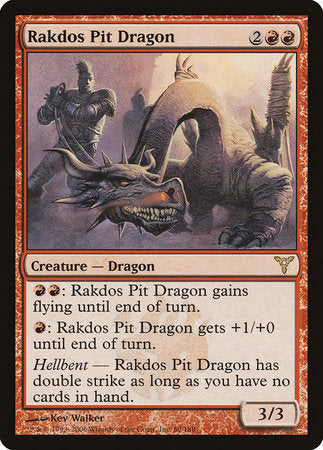 Rakdos Pit Dragon [Dissension] | Arkham Games and Comics