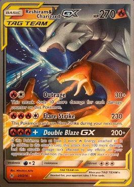 Reshiram & Charizard GX (20/214) (Perfection - Henry Brand) [World Championships 2019] | Arkham Games and Comics