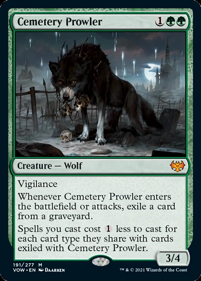 Cemetery Prowler [Innistrad: Crimson Vow] | Arkham Games and Comics