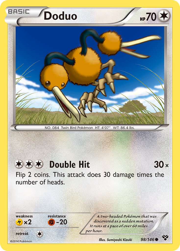 Doduo (98/146) [XY: Base Set] | Arkham Games and Comics