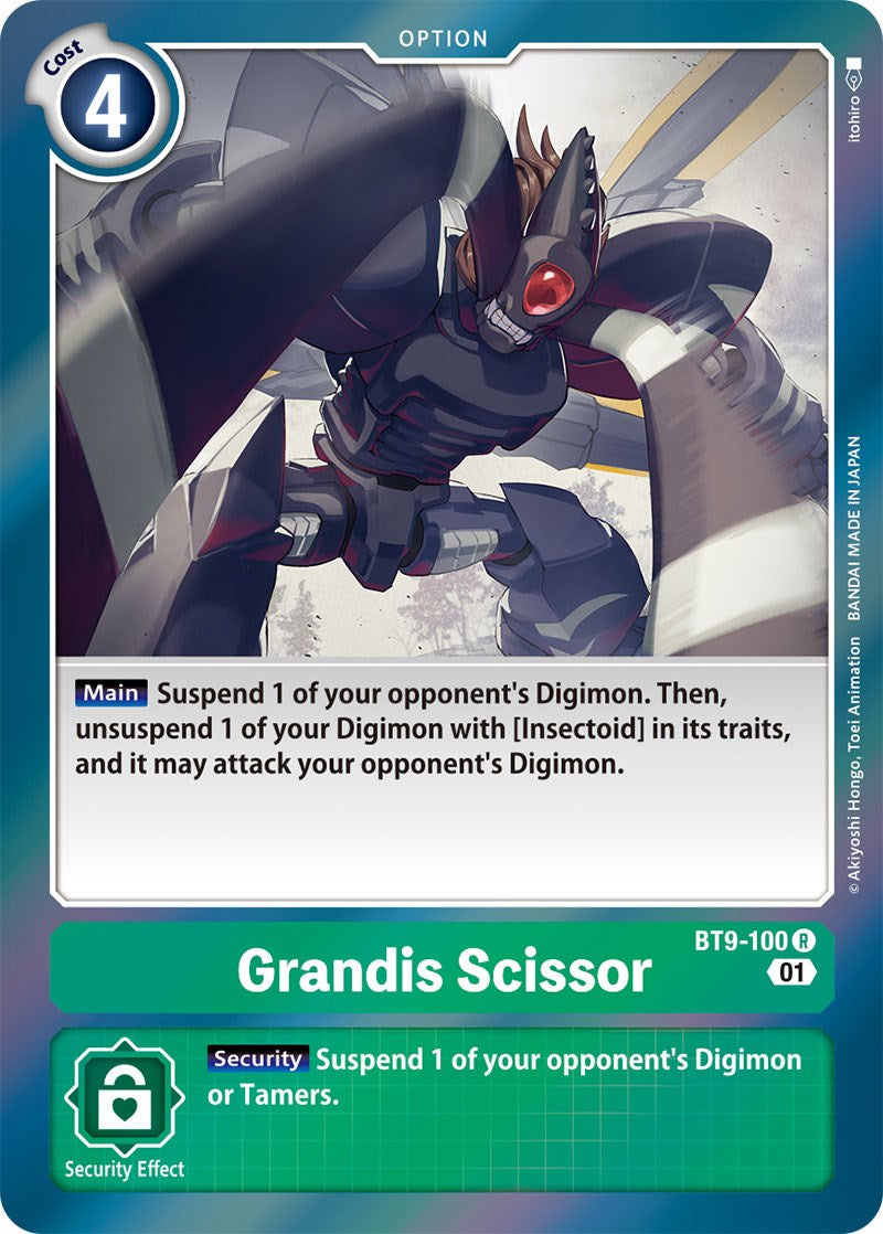 Grandis Scissor [BT9-100] [X Record] | Arkham Games and Comics