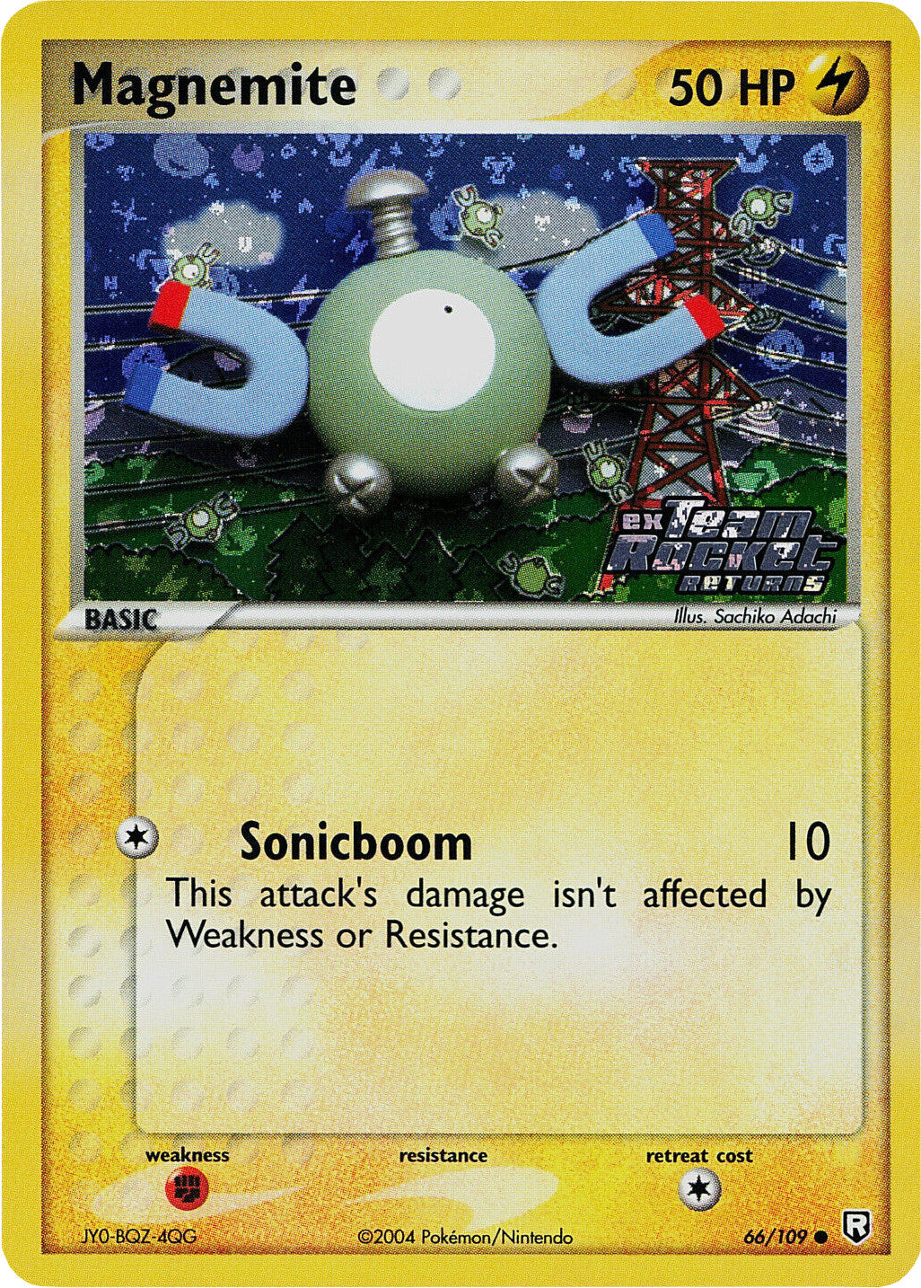 Magnemite (66/109) (Stamped) [EX: Team Rocket Returns] | Arkham Games and Comics