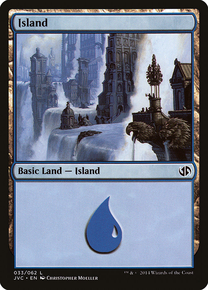 Island (33) [Duel Decks Anthology] | Arkham Games and Comics