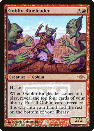 Goblin Ringleader [Friday Night Magic 2007] | Arkham Games and Comics
