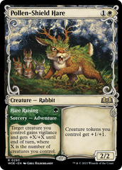 Pollen-Shield Hare // Hare Raising (Promo Pack) [Wilds of Eldraine Promos] | Arkham Games and Comics