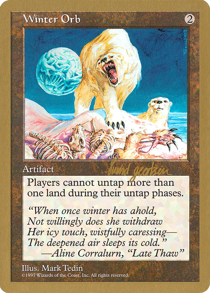 Winter Orb (Svend Geertsen) [World Championship Decks 1997] | Arkham Games and Comics