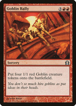 Goblin Rally [Return to Ravnica] | Arkham Games and Comics