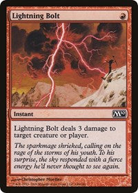 Lightning Bolt (M10) (Oversized) [Oversize Cards] | Arkham Games and Comics