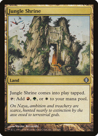 Jungle Shrine [Shards of Alara] | Arkham Games and Comics