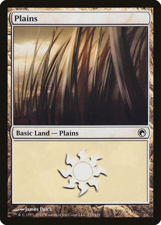 Plains (233) [Scars of Mirrodin] | Arkham Games and Comics