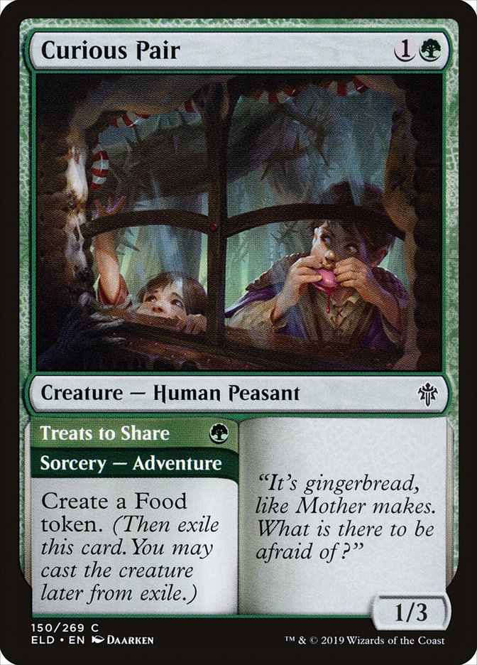 Curious Pair // Treats to Share [Throne of Eldraine] | Arkham Games and Comics