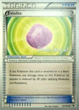 Eviolite (91/101) (Terraki-Mewtwo - Shuto Itagaki) [World Championships 2012] | Arkham Games and Comics