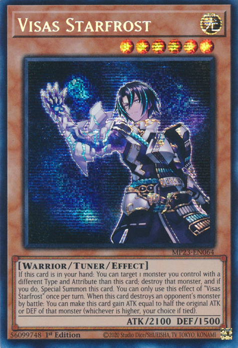 Visas Starfrost [MP23-EN064] Prismatic Secret Rare | Arkham Games and Comics