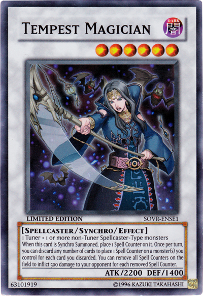 Tempest Magician [SOVR-ENSE1] Super Rare | Arkham Games and Comics