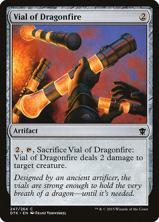 Vial of Dragonfire [Dragons of Tarkir] | Arkham Games and Comics