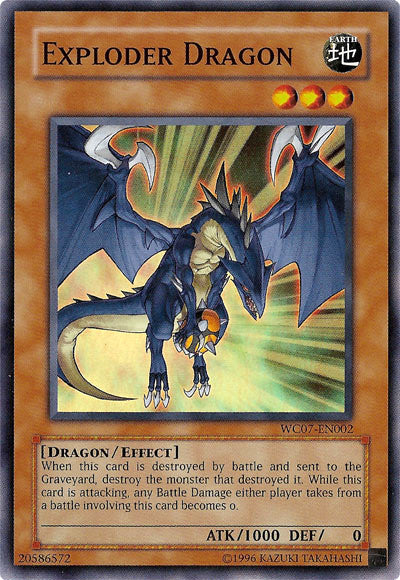 Exploder Dragon [WC07-EN002] Super Rare | Arkham Games and Comics